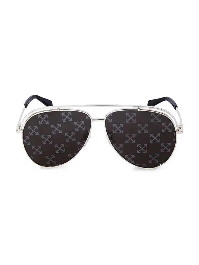 Men's Winner Aviator Sunglasses - Silver
