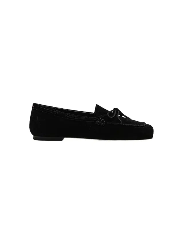 Aeyde Women's Jasper Suede Boat Loafers - Black
