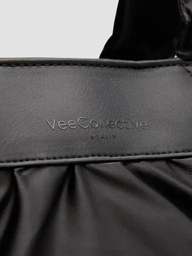 Vee Collective Women's Medium Caba Ruched Tote Bag | Thumbnail 7 Vee Collective Women's Medium Caba Ruched Tote Bag | Thumbnail 7
