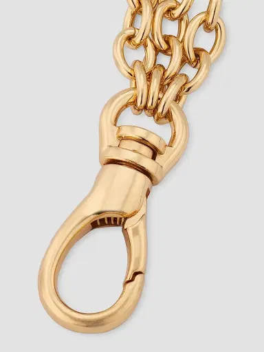 Roxanne Assoulin Women's The Puffy Heart Goldtone Bag Charm | Thumbnail 4 Roxanne Assoulin Women's The Puffy Heart Goldtone Bag Charm | Thumbnail 4