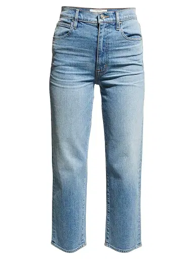 SLVRLAKE Women's London Cropped Straight Jeans - Blue - Size 31 | Thumbnail 1