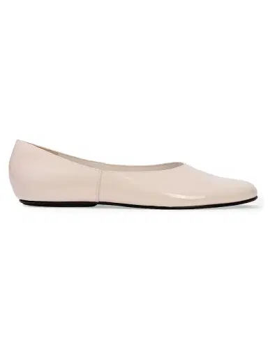 Black Suede Studio Women's Ezra Ballet Flats - Coconut Patent | Thumbnail 1