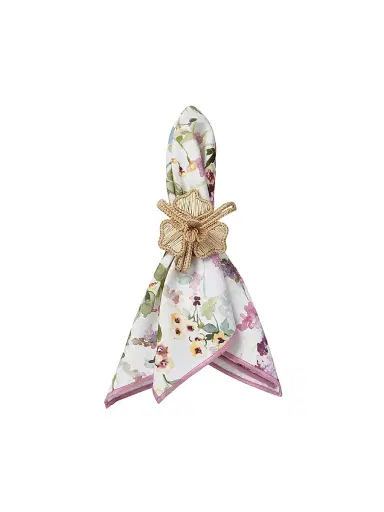Mode Living Gardenia 4-Piece Napkin Set | Thumbnail 2