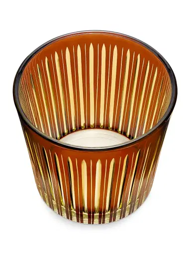 L'Objet Prism Glass Ice Bucket With Tongs - Amber | Thumbnail 3 L'Objet Prism Glass Ice Bucket With Tongs - Amber | Thumbnail 3