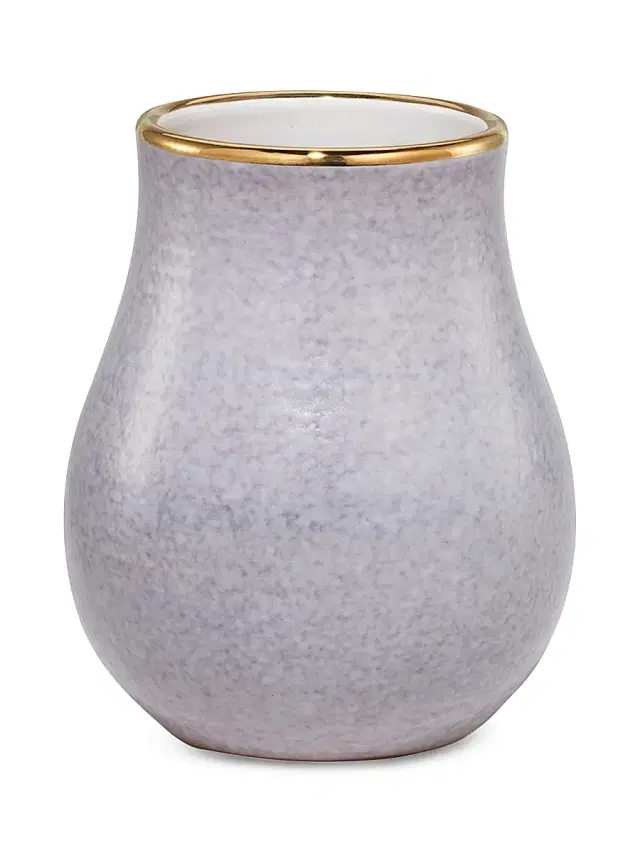 AERIN Romina Small Vase - Lavender