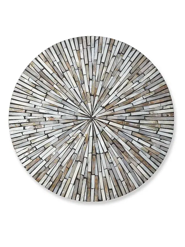Tahiti Mother-of-Pearl Round Placemat