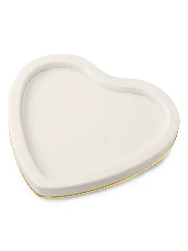 AERIN Piero Leather Heart Tray | Thumbnail 2 AERIN Piero Leather Heart Tray | Thumbnail 2