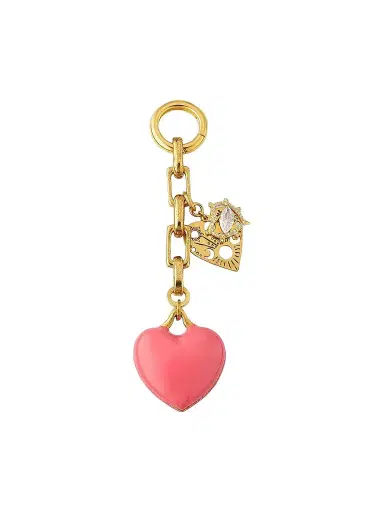 Elizabeth Cole Women's Dalrina Crystal, Enamel & 24K-Gold-Plated Bag Charm | Thumbnail 1