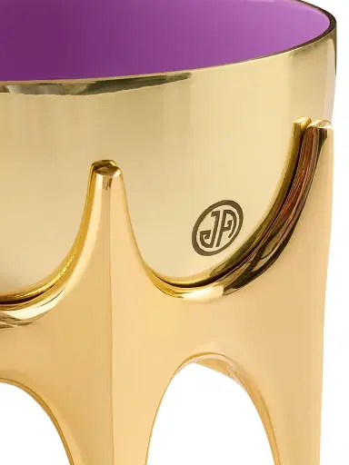 Jonathan Adler Oscar Enamel & Brass Bowl - Purple | Thumbnail 2 Jonathan Adler Oscar Enamel & Brass Bowl - Purple | Thumbnail 2