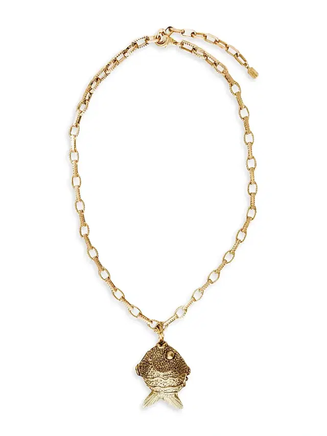 Women's Seana 24K-Gold-Plated Pendant Necklace - Gold
