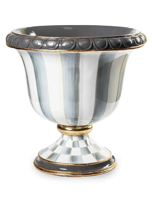 Sterling Stripe Urn