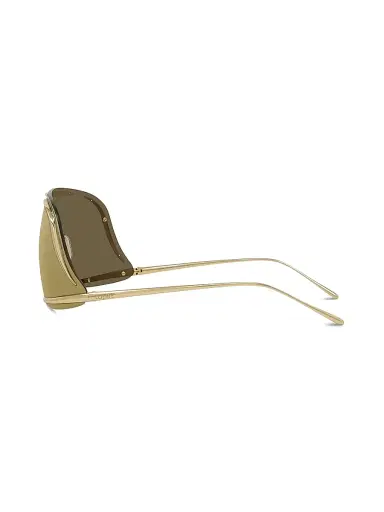 Loewe Men's 141MM Signature Mirror Mask Sunglasses | Thumbnail 3 Loewe Men's 141MM Signature Mirror Mask Sunglasses | Thumbnail 3