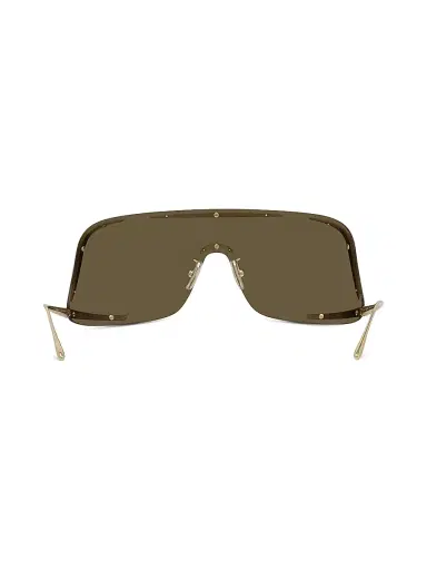 Loewe Men's 141MM Signature Mirror Mask Sunglasses | Thumbnail 5 Loewe Men's 141MM Signature Mirror Mask Sunglasses | Thumbnail 5