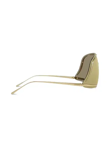 Loewe Men's 141MM Signature Mirror Mask Sunglasses | Thumbnail 7 Loewe Men's 141MM Signature Mirror Mask Sunglasses | Thumbnail 7