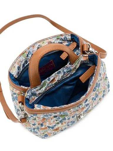 MZ Wallace Women's Mini Astor Floral Quilted Top Handle Bag | Thumbnail 4 MZ Wallace Women's Mini Astor Floral Quilted Top Handle Bag | Thumbnail 4