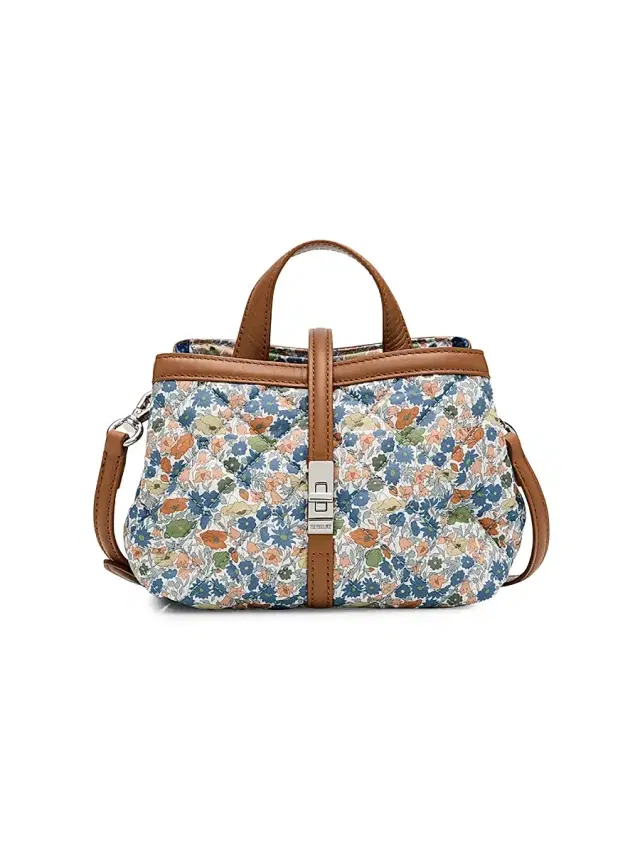 Women's Mini Astor Floral Quilted Top Handle Bag Women's Mini Astor Floral Quilted Top Handle Bag