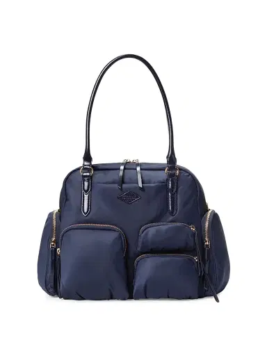 MZ Wallace Women's Chelsea Zip-Pouch Shoulder Bag - Navy | Thumbnail 1 MZ Wallace Women's Chelsea Zip-Pouch Shoulder Bag - Navy | Thumbnail 1