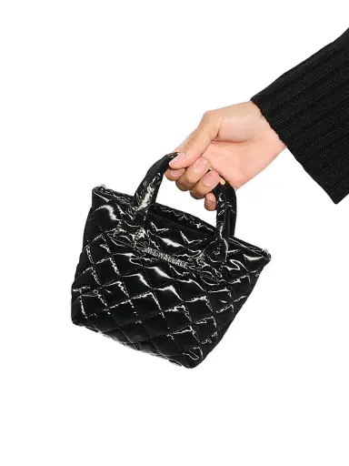 MZ Wallace Women's Petite Metro Deluxe Quilted Crossbody Bag - Black | Thumbnail 3 MZ Wallace Women's Petite Metro Deluxe Quilted Crossbody Bag - Black | Thumbnail 3