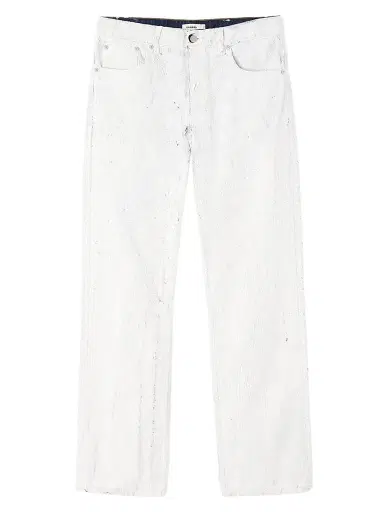 Sandro Men's Regular Crackle-Effect Jeans - Optic White | Thumbnail 1 Sandro Men's Regular Crackle-Effect Jeans - Optic White | Thumbnail 1