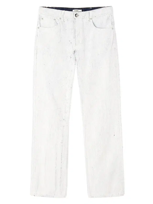 Men's Regular Crackle-Effect Jeans - Optic White Men's Regular Crackle-Effect Jeans - Optic White