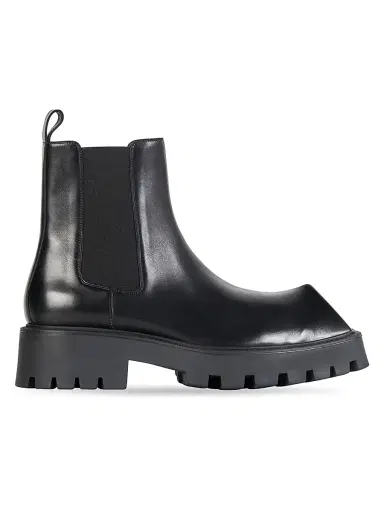 Balenciaga Men's Rhino 25mm Boot - Black | Thumbnail 1