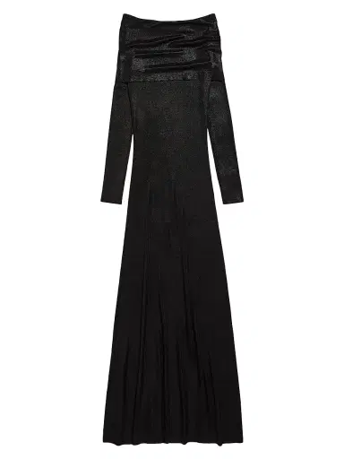 Balenciaga Women's Off-Shoulder Maxi Dress | Thumbnail 2 Balenciaga Women's Off-Shoulder Maxi Dress | Thumbnail 2
