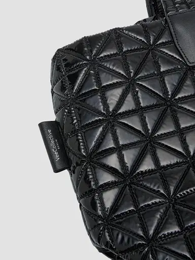 Vee Collective Women's Medium Vee Quilted Tote Bag | Thumbnail 7 Vee Collective Women's Medium Vee Quilted Tote Bag | Thumbnail 7
