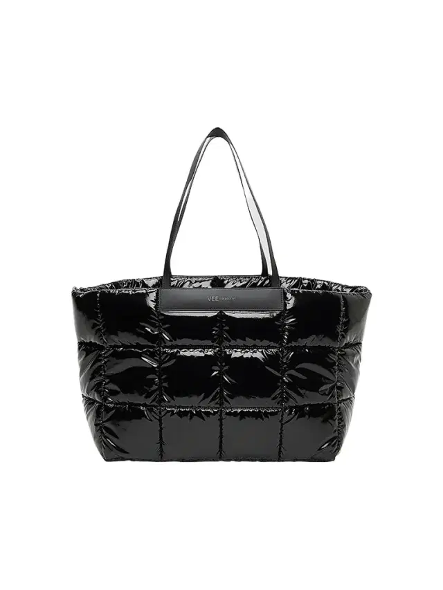 Women's Porter Quilted Tote Bag - Black
