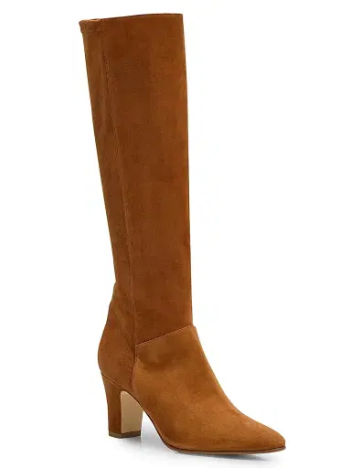 Manolo Blahnik Women's Pitana Suede Boots - Brown - Size 6.5 | Thumbnail 3 Manolo Blahnik Women's Pitana Suede Boots - Brown - Size 6.5 | Thumbnail 3
