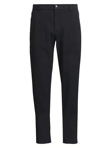 Canali Men's Stretch Cotton Modern-Fit Sport Trousers - Dark Blue | Thumbnail 1 Canali Men's Stretch Cotton Modern-Fit Sport Trousers - Dark Blue | Thumbnail 1