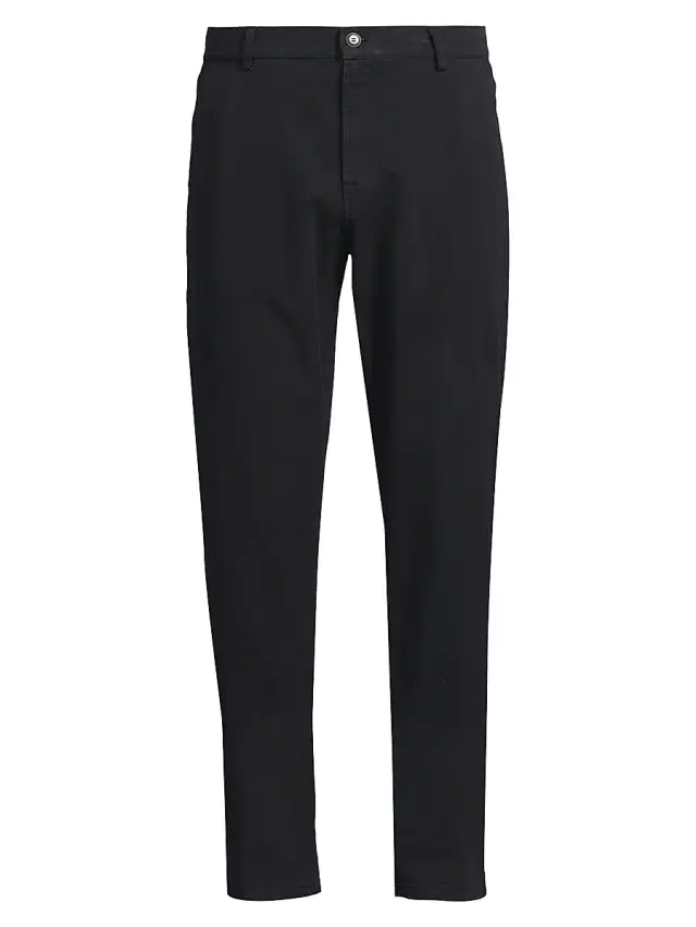 Men's Stretch Cotton Modern-Fit Sport Trousers - Dark Blue