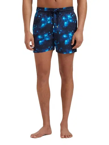 Vilebrequin Men's Pegase Stretch Swim Trunks - Bleu Marine - Size XXXL | Thumbnail 3 Vilebrequin Men's Pegase Stretch Swim Trunks - Bleu Marine - Size XXXL | Thumbnail 3
