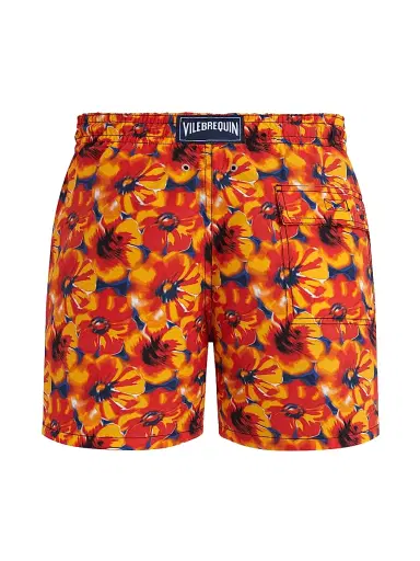 Vilebrequin Men's Poppies Swim Shorts - Bleu Marine - Size XXXL | Thumbnail 2 Vilebrequin Men's Poppies Swim Shorts - Bleu Marine - Size XXXL | Thumbnail 2
