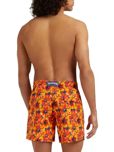 Vilebrequin Men's Poppies Swim Shorts - Bleu Marine - Size XXXL | Thumbnail 4 Vilebrequin Men's Poppies Swim Shorts - Bleu Marine - Size XXXL | Thumbnail 4