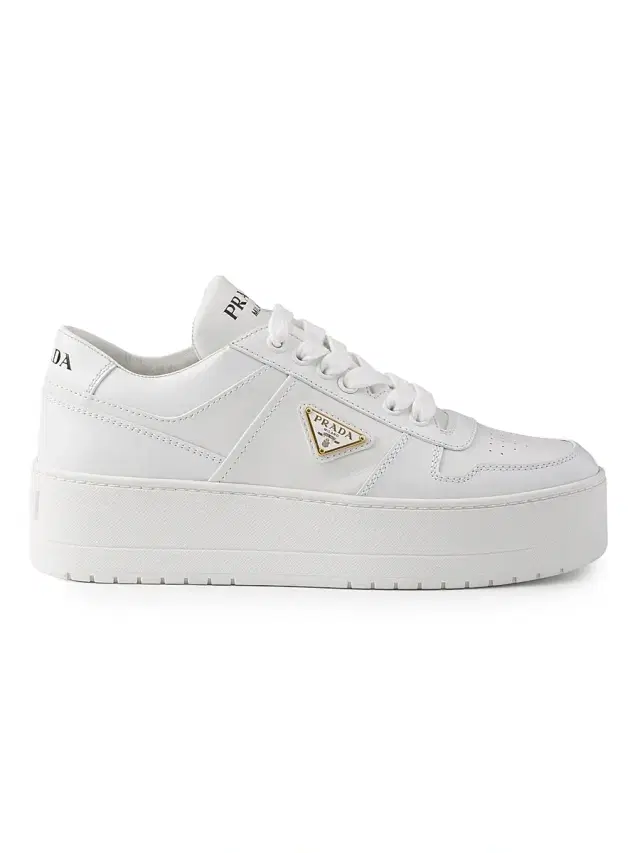 Women's Downtown Bold Leather Sneakers - White