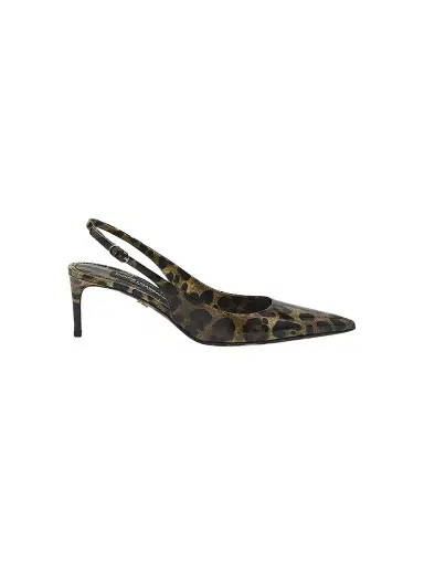 Dolce & Gabbana Women's 60MM Leopard-Print Patent Leather Pumps - Leopard - Size 9 | Thumbnail 1