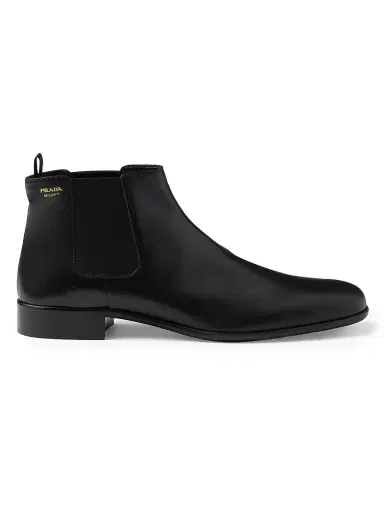 Prada Women's Leather Booties - Black - Size 8 | Thumbnail 2 Prada Women's Leather Booties - Black - Size 8 | Thumbnail 2