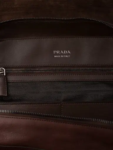 Prada Men's Leather Backpack | Thumbnail 4 Prada Men's Leather Backpack | Thumbnail 4