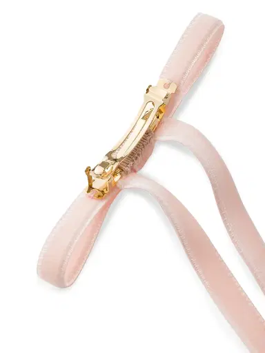 Prada Women's Velvet Hair Clip - Pink | Thumbnail 2