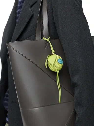 Loewe Women's Granny Smith Apple Bag Charm | Thumbnail 3 Loewe Women's Granny Smith Apple Bag Charm | Thumbnail 3
