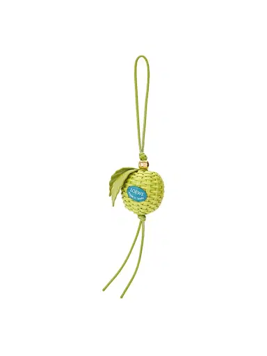 Loewe Women's Granny Smith Apple Bag Charm | Thumbnail 1 Loewe Women's Granny Smith Apple Bag Charm | Thumbnail 1