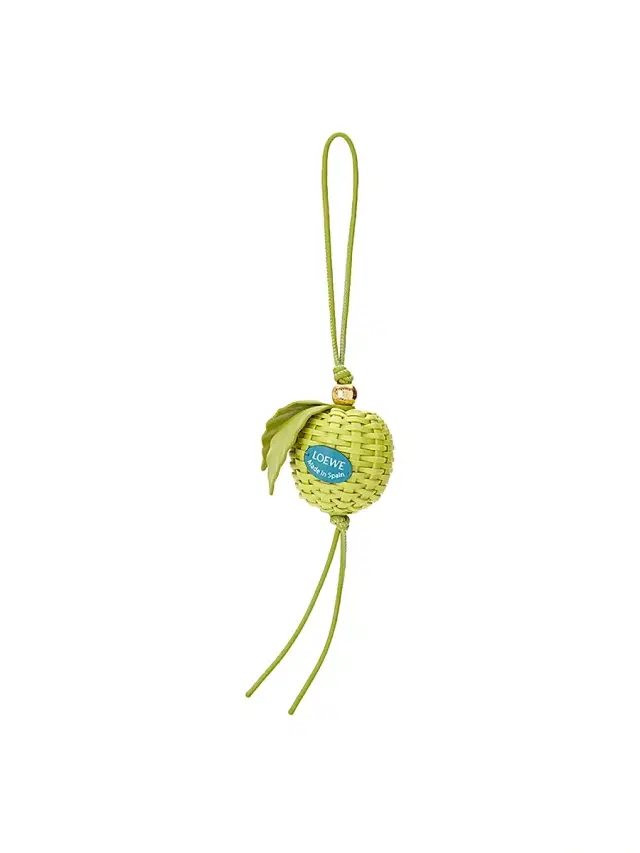 LOEWE Women's Granny Smith Apple Bag Charm - Green