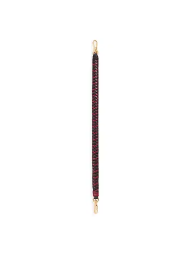 LOEWE Women's Tricolor Woven Leather Shoulder Strap | Thumbnail 2 LOEWE Women's Tricolor Woven Leather Shoulder Strap | Thumbnail 2