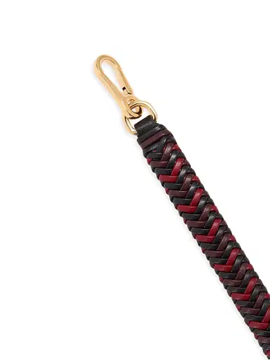 LOEWE Women's Tricolor Woven Leather Shoulder Strap | Thumbnail 3 LOEWE Women's Tricolor Woven Leather Shoulder Strap | Thumbnail 3