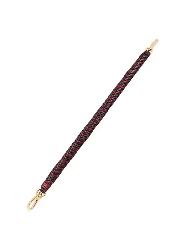 LOEWE Women's Tricolor Woven Leather Shoulder Strap | Thumbnail 1 LOEWE Women's Tricolor Woven Leather Shoulder Strap | Thumbnail 1