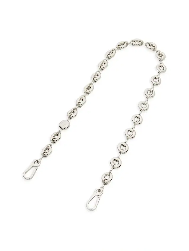 LOEWE Women's Donut Chain Stainless Steel Shoulder Strap - Silver