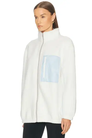 Nike Sherpa Logo Full Zip Jacket | Thumbnail 2 Nike Sherpa Logo Full Zip Jacket | Thumbnail 2