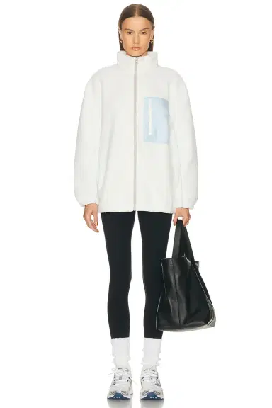 Nike Sherpa Logo Full Zip Jacket | Thumbnail 4 Nike Sherpa Logo Full Zip Jacket | Thumbnail 4