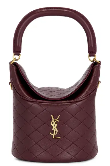 Saint Laurent Gaby Top Handle Bucket Bag | Thumbnail 3 Saint Laurent Gaby Top Handle Bucket Bag | Thumbnail 3