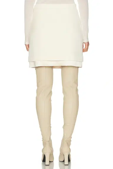 Jil Sander Velvet Mini Skirt | Thumbnail 4 Jil Sander Velvet Mini Skirt | Thumbnail 4
